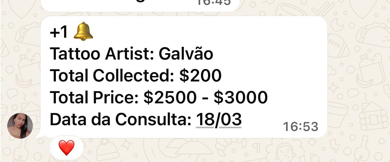Closed sale — Galvão — project $2,500–3,000