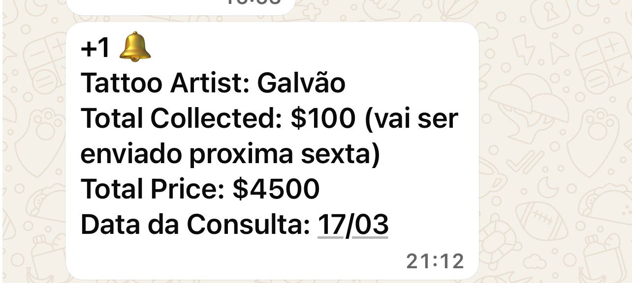 Closed sale — Galvão — project $4,500