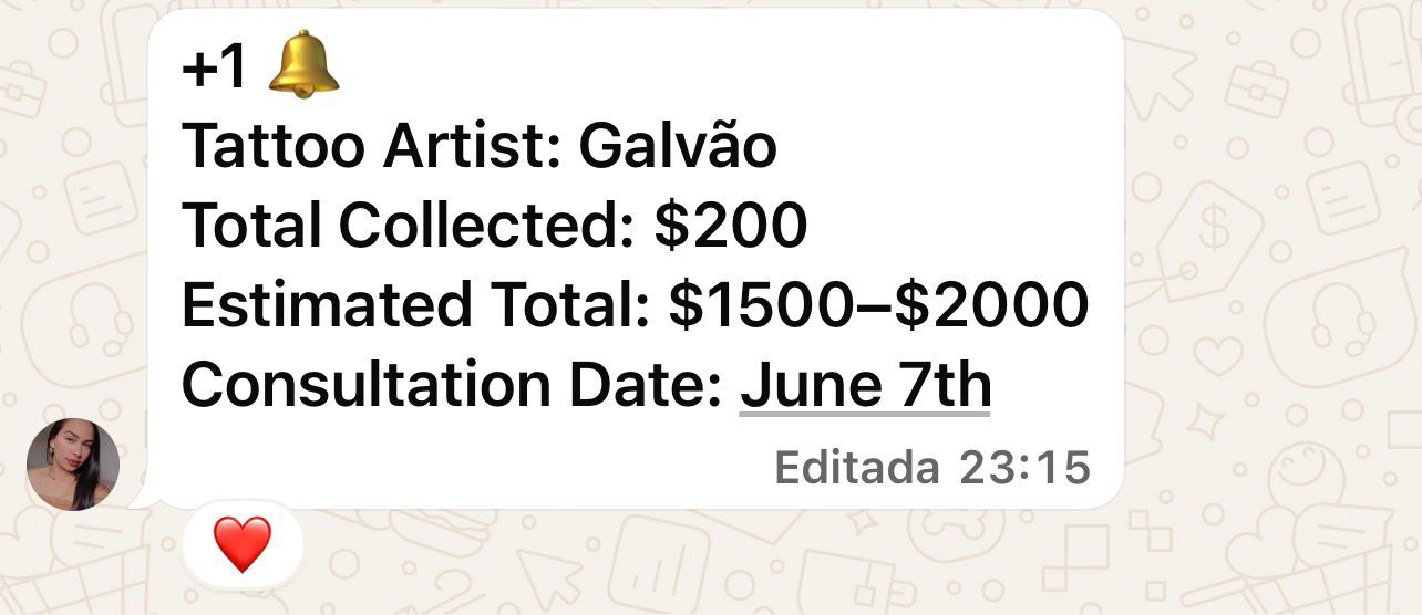 Closed sale — Galvão — project $2,500–3,500