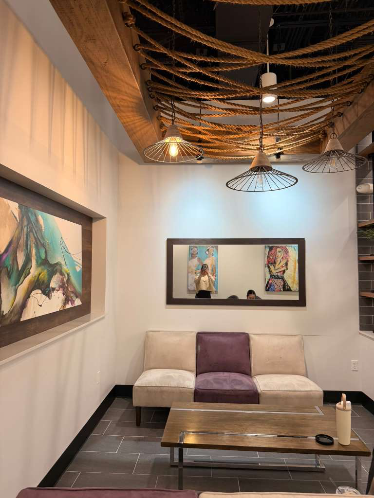 Lounge de espera do Kosmos Studio